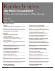 Welding and Soldering Equipment Manufacturing - 2023 U.S. Market Research Report with Updated COVID-19 & Recession Risk Forecasts