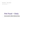 Pet Food in Italy (2022) – Market Sizes