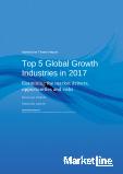 Top 5 Global Growth Industries in 2017 - Examining the market drivers, opportunities and risks