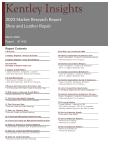 Shoe and Leather Repair - 2023 U.S. Market Research Report with Updated Recession Forecasts