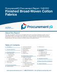 Finished Broad-Woven Cotton Fabrics in the US - Procurement Research Report