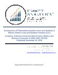 Construction of Telecommunications Lines and Systems & Electric Power Lines and Systems Industry (U.S.): Analytics, Extensive Financial Benchmarks, Metrics and Revenue Forecasts to 2024