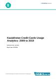 Kazakhstan Credit Cards Usage Analytics: 2009 to 2019