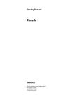 Country Forecast Canada June 2018 Updater