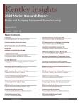 Pump and Pumping Equipment Manufacturing - 2023 U.S. Market Research Report with Updated COVID-19 & Recession Risk Forecasts