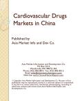 Cardiovascular Drugs Markets in China