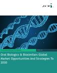 Oral Biologics & Biosimilars Global Market Opportunities And Strategies To 2030