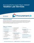 Taxation Law Services in the US - Procurement Research Report