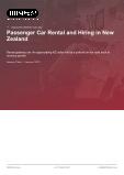 Passenger Car Rental and Hiring in New Zealand - Industry Market Research Report