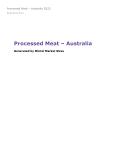 Processed Meat in Australia (2022) – Market Sizes