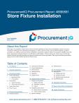 Store Fixture Installation in the US - Procurement Research Report