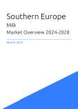 Milk Market Overview in Southern Europe 2023-2027