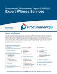 Expert Witness Services in the US - Procurement Research Report
