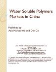 Water Soluble Polymers Markets in China