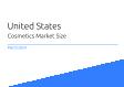 Cosmetics United States Market Size 2023