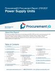 Power Supply Units in the US - Procurement Research Report