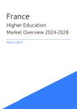 Higher Education Market Overview in France 2023-2027