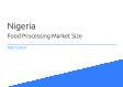 Food Processing Nigeria Market Size 2023