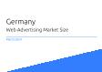 Germany Web Advertising Market Size