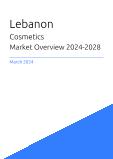 Cosmetics Market Overview in Lebanon 2023-2027
