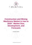Construction and Mining Machinery Market in Iran to 2020 - Market Size, Development, and Forecasts