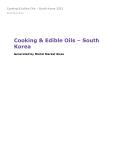 Cooking & Edible Oils in South Korea (2023) – Market Sizes