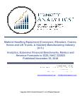 Material Handling Equipment (Conveyors, Elevators, Cranes, Hoists and Lift Trucks, & Stacker) Manufacturing Industry (U.S.): Analytics, Extensive Financial Benchmarks, Metrics and Revenue Forecasts to 2025, NAIC 333920