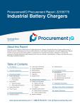 Industrial Battery Chargers in the US - Procurement Research Report