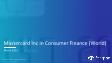 Mastercard Inc in Consumer Finance (World)