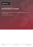 Canada's Boat Building Industry - Comprehensive Market Analysis