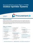 Outdoor Sprinkler Systems in the US - Procurement Research Report
