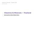 Vitamins & Minerals in Thailand (2022) – Market Sizes