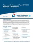 Motion Detectors in the US - Procurement Research Report