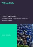 Daiichi Sankyo Inc - Pharmaceuticals & Healthcare - Deals and Alliances Profile