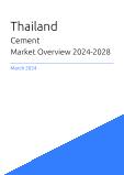 Cement Market Overview in Thailand 2023-2027