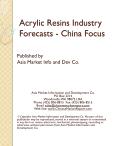 Acrylic Resins Industry Forecasts - China Focus