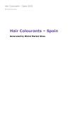 Hair Colourants in Spain (2023) – Market Sizes