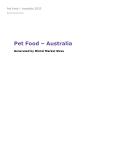 Australian Pet Food Market Size Forecast, 2023