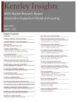 Automotive Equipment Rental and Leasing - 2023 U.S. Market Research Report with Updated Recession Forecasts