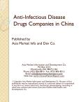Anti-infectious Disease Drugs Companies in China
