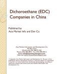 Dichoroethane (EDC) Companies in China