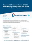 Plastering & Drywall Services in the US - Procurement Research Report
