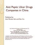 Anti Peptic Ulcer Drugs Companies in China