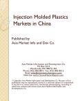 Injection Molded Plastics Markets in China