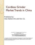 Cordless Grinder Market Trends in China