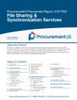 File Sharing & Synchronization Services in the US - Procurement Research Report