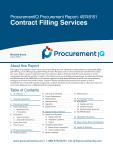 Contract Filling Services in the US - Procurement Research Report