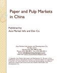 Paper and Pulp Markets in China