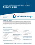 Security Glass in the US - Procurement Research Report