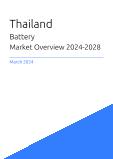 Battery Market Overview in Thailand 2023-2027